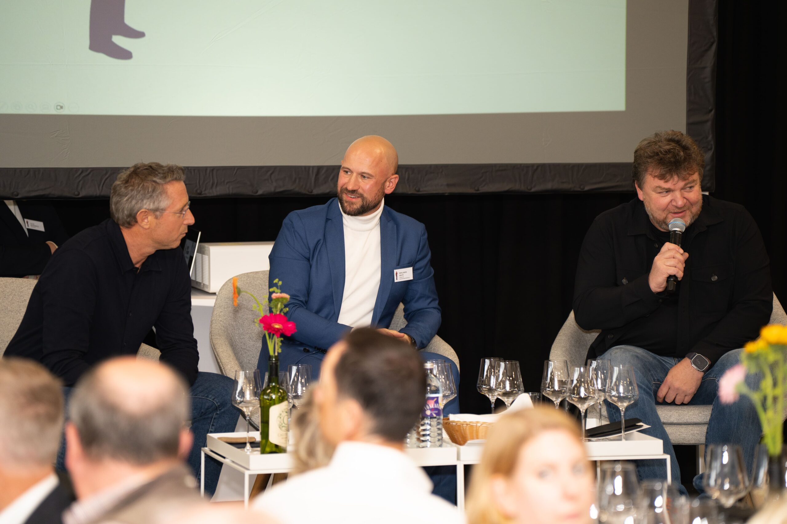 Del Fabro Kolarik präsentiert mit Albert Gesellmann und Erwin Sabathi gereifte Weine